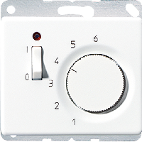 JUNG SL 500 Белый Термостат комнатный, 10(4)А