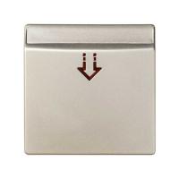 Simon 82 Шампань Накладка на выключатель под карточку, S82,82Нат