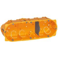 Legrand Batibox Коробка встраиваемая монтажная для сухих перегородок 3п гл.40мм