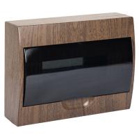 EKF PROxima Щит распределительный навесной ЩРН-П-12 темное дерево IP41