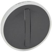 Legrand Celiane2 Графит Клавиша 1-ая для бесшумного выключателя с подсветкой