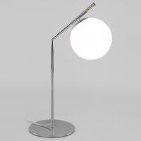 Настольная лампа с плафоном 01082/1 хром Eurosvet Frost