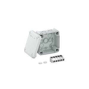 OBO Bettermann Распределительная коробка T60, 114x114x57 мм, IP67, с клеммой