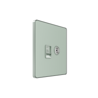 Systeme Electric Systeme Infinity Таежное утро Розетка информационная TV/FM и RJ-45 кат.5е