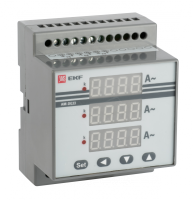 EKF PROxima Амперметр AD-G33 цифровой на DIN трехфазный