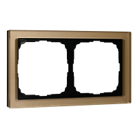 Systeme Electric ArtGallery Pure Органическое стекло Шампань Рамка 2-ая