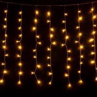 Гирлянда 'Занавес' теплый белый 1,5*1м IP20 200-001 теплый белый Eurosvet 200-001