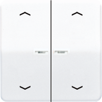 JUNG Клавиши для сдвоенной кнопки BCU белые