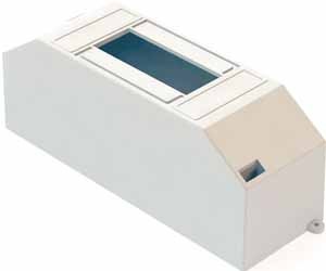 DEKraft ЩРН-П-1/2 Белый Корпус модульный пластиковый IP30, 1-2 модуля навесной