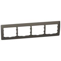 Legrand Galea Life Темная Бронза Рамка 4-я гориз