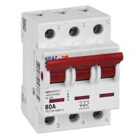 КЭАЗ OptiDin ВМ63PL Выключатель нагрузки 3P 80А 400В (BM63PL-380-УХЛ3)