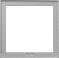 Gira TX-44 Алюминий Адаптерная рамка для приборов S-55 с накладкой 50x50 мм Gira TX-44 Алюминий Адаптерная рамка для приборов S-55 с накладкой 50x50 мм