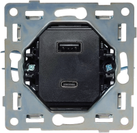 Donel Механизм USB зарядного устройства 20вт, 3100мА, тип A+С, серия N96 Collect, DTM20400