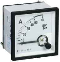 IEK Амперметр Э47 50А кл. точн. 1,5 96х96мм