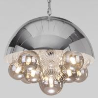 Подвесной светильник со стеклянными плафонами 30178 хром Eurosvet Anait