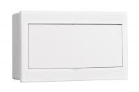 Dekraft Корпус пласт. навесной бел. дв. 1 ряд 13 мод. IP41 ЩРН-П