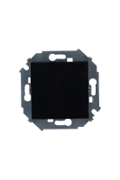 Simon 15 Черный Выключатель 1-клавишный, 16А, 250В, винт.зажим.