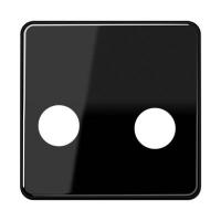 JUNG Крышка к TV/FM, чёрный