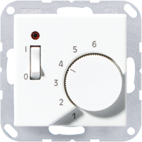 JUNG комнатный термостат, белый