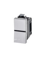 ABB NIE Zenit Бел Выключатель 1-клавишный 1 мод