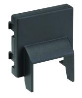 Simon Connect Графит Плата для ввода кабель-канала 20х20мм, 45х45мм