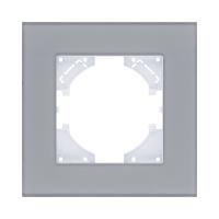 Рамка 1-постовая, стекло серый Kollinger Reflex MG RM1GY