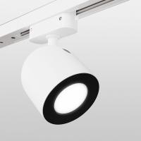 Трековый светильник для однофазного шинопровода Ogma GU10 белый MRL 1005 Elektrostandard Ogma a047371