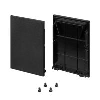 Arlight Заглушка LINE-5075-HONEYCOMB BLACK глухая (Металл)