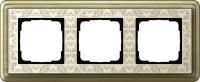Gira ClassiX Art Бронза/Кремовый Рамка 3-ая