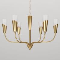 Подвесной светильник 60167/6 латунь Eurosvet Rhyton