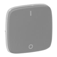 Legrand Valena ALLURE Алюм Клавиша 1-ая выключателя двухполюсного (мех.752002)