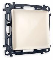 Комплект механизма 1-клавишного перекрестного выключателя ALFA MA301030 Бежевый глянец QUANT