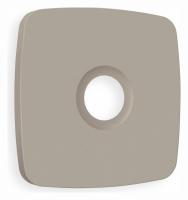 Лицевая панель OMEGA (Серо-бежевый матовый) для TV розетки QUANT OP3730