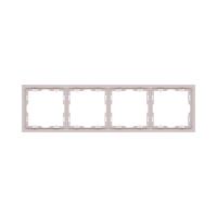 Рамка 4-постовая, кашемир матовый Kollinger Eclipse EC4CM