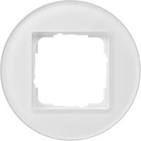 Gira Studio Белое стекло Рамка 1-ая