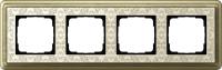 Gira ClassiX Art Бронза/Кремовый Рамка 4-ая
