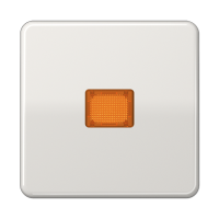 JUNG CD Светло-серая Клавиша для 1-ая с/п с оранжевой линзой ударопрочная