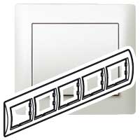 Legrand Galea Life Жемчуг Рамка 5-я гориз