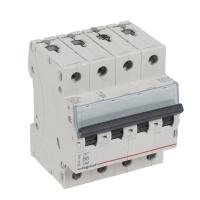 Legrand TX3 Автоматический выключатель 4P 6A (B) 6000/10kA