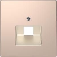 SE Merten D-Life Шампань Накладка центральная для розетки 1-ной RJ45