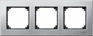 SE Merten SM M-Elegance Платина серебро Рамка 3-ая