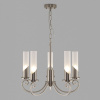 Классическая подвесная люстра 60117/5 никель Eurosvet Banci