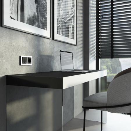 Выключатель жалюзи (черный матовый) W1124508