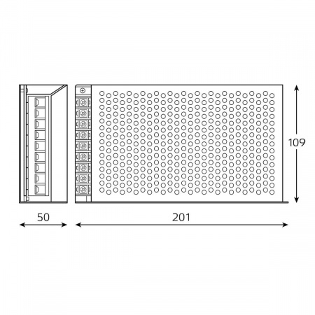 Блок питания Gauss 250W 12V IP20 BT507