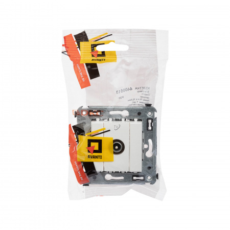 DKC Avanti Белое облако Розетка TV проходная