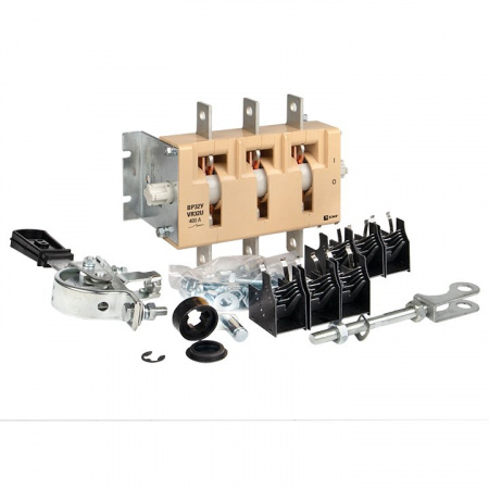 EKF PROxima Выключатель-разъединитель 32У-37A31240-R 400А, 1 направ. с д/г камерами, с передней смещённой рукояткой MAXima