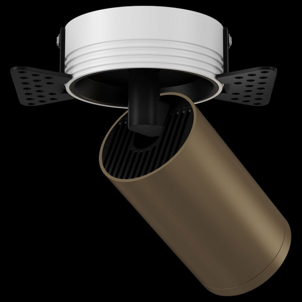 Встраиваемый светильник (Набор) C058CL-1BBZ(C058CL-01B(1шт.), TRA020-01BZ(1шт.), DLA048-01W(1шт.)) Maytoni Focus S