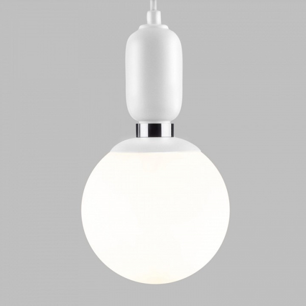 Подвесной светильник с плафоном 50151/1 белый Eurosvet Bubble