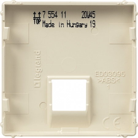 Legrand Valena LIFE Сл.кость Накладка розетки ТЛФ/комп 1-ой