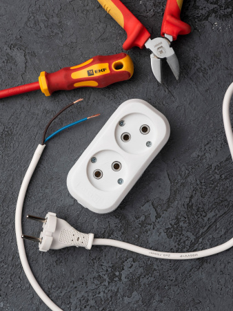 EKF PROxima Колодка 2 гн. 10А 2,2кВт б/з Эксперт